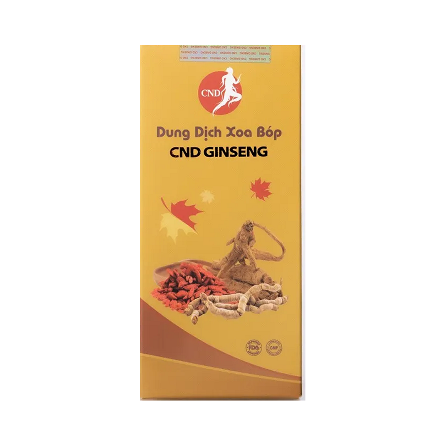 Dung dịch xoa bóp Cao Xoa bóp Nhân Sâm CND GINSENG