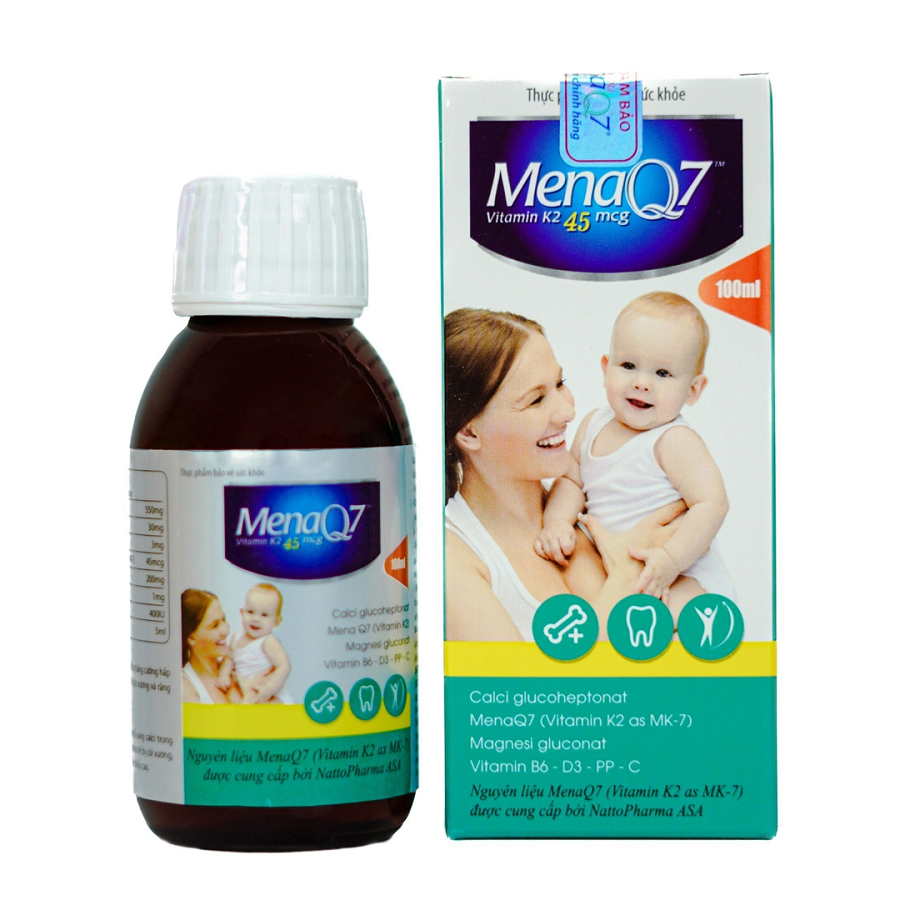 Thực phẩm bảo vệ sức khỏe: MENAQ7 K2 45mcg